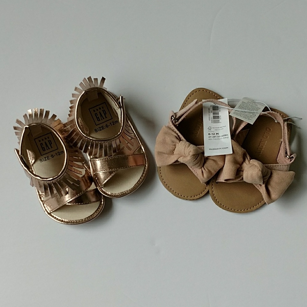 Bundle Old Navy ON & baby GAP Girl Sandals